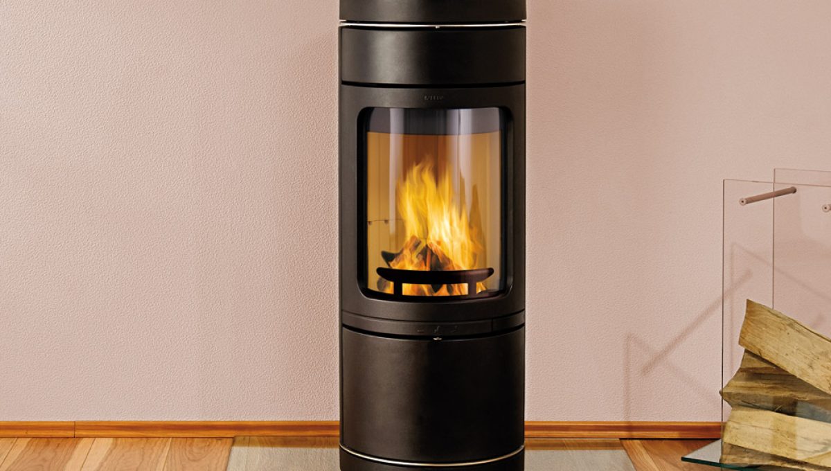 Poêle à Bois Rond Novia CL | Cheminées Viano