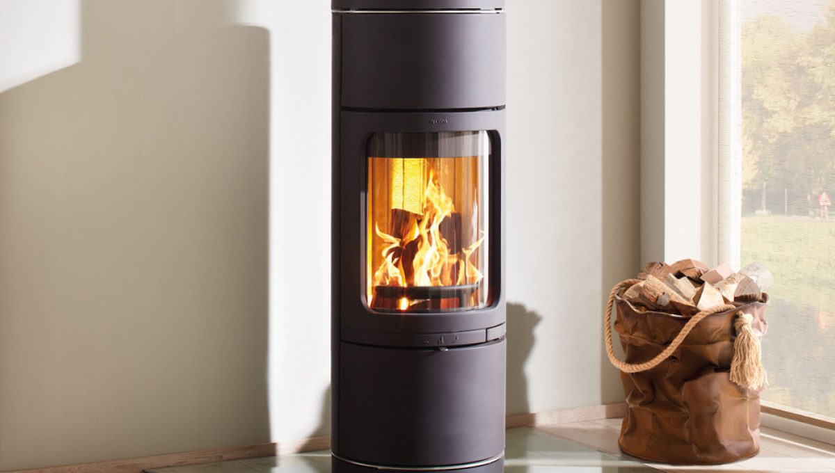 Poêle à Bois Rond Novia Plus | Cheminées Viano