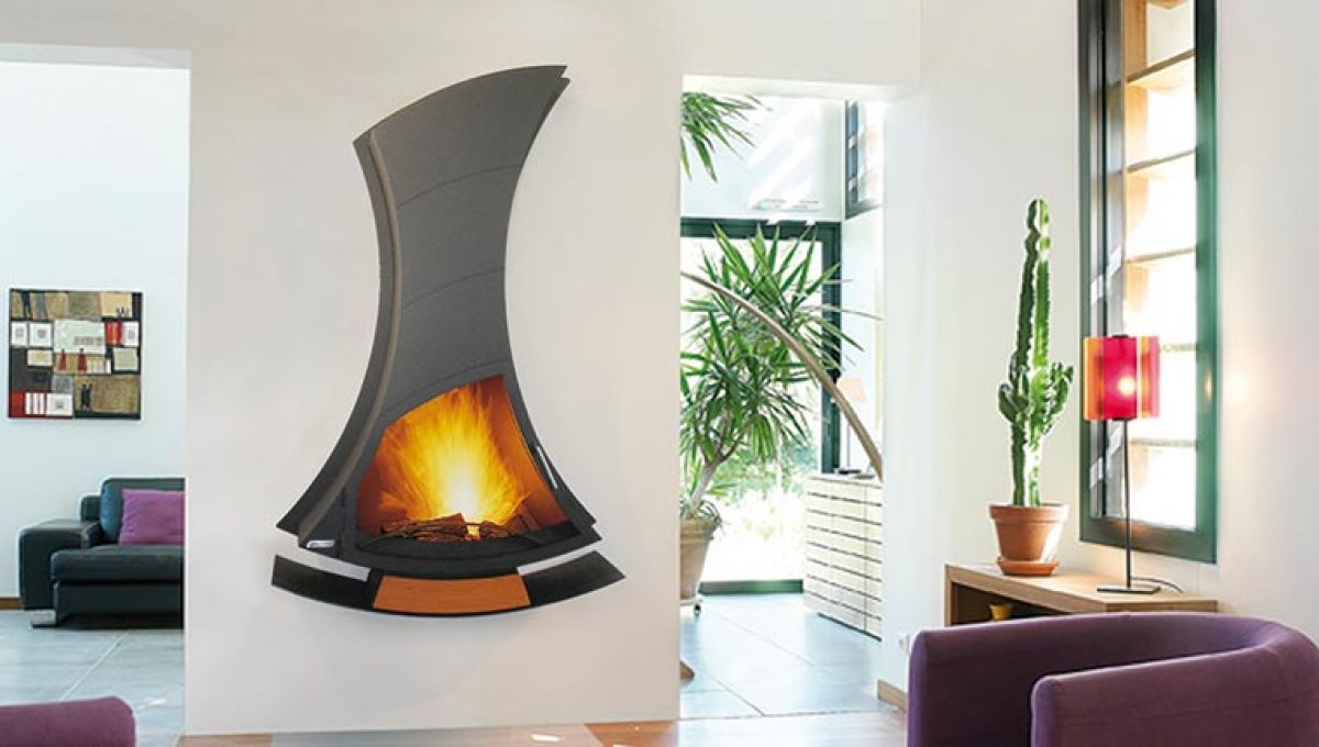 Cheminée à bois Design Oxalis