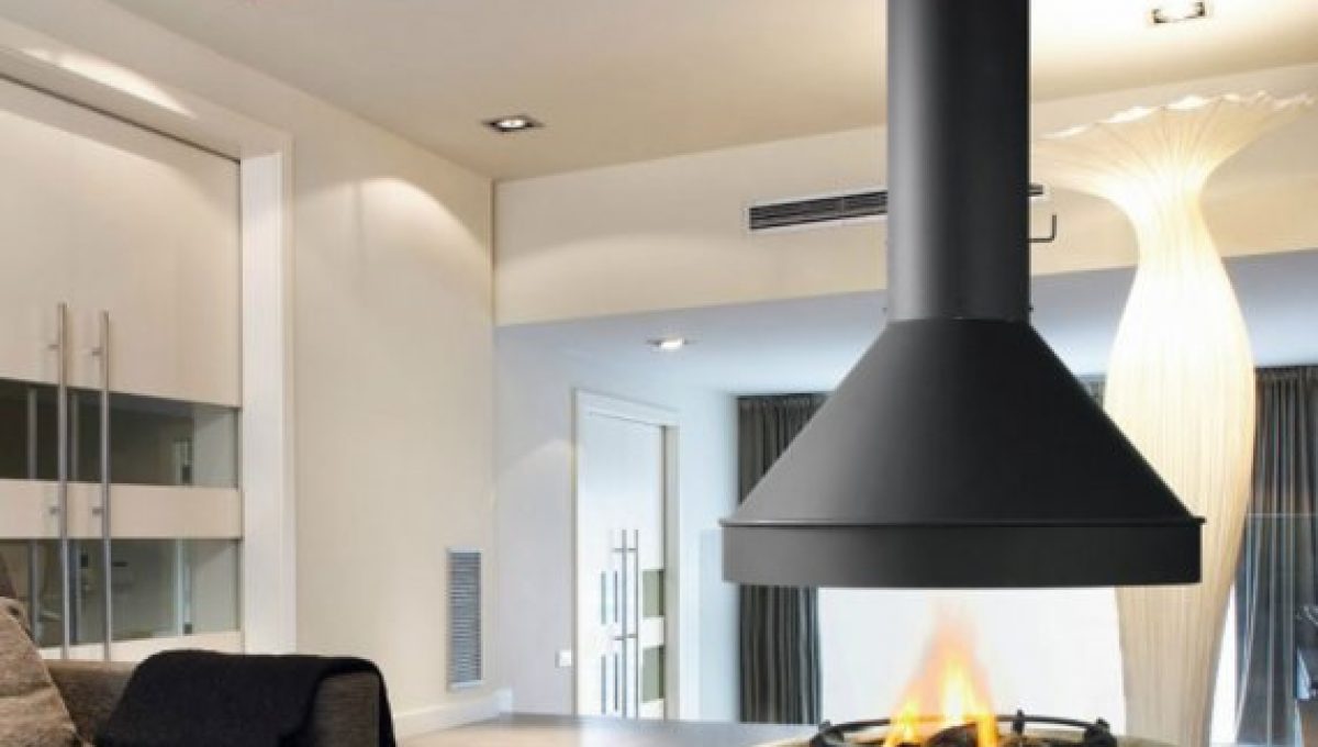 Cheminée Centrale Design Zeus | Cheminées Viano