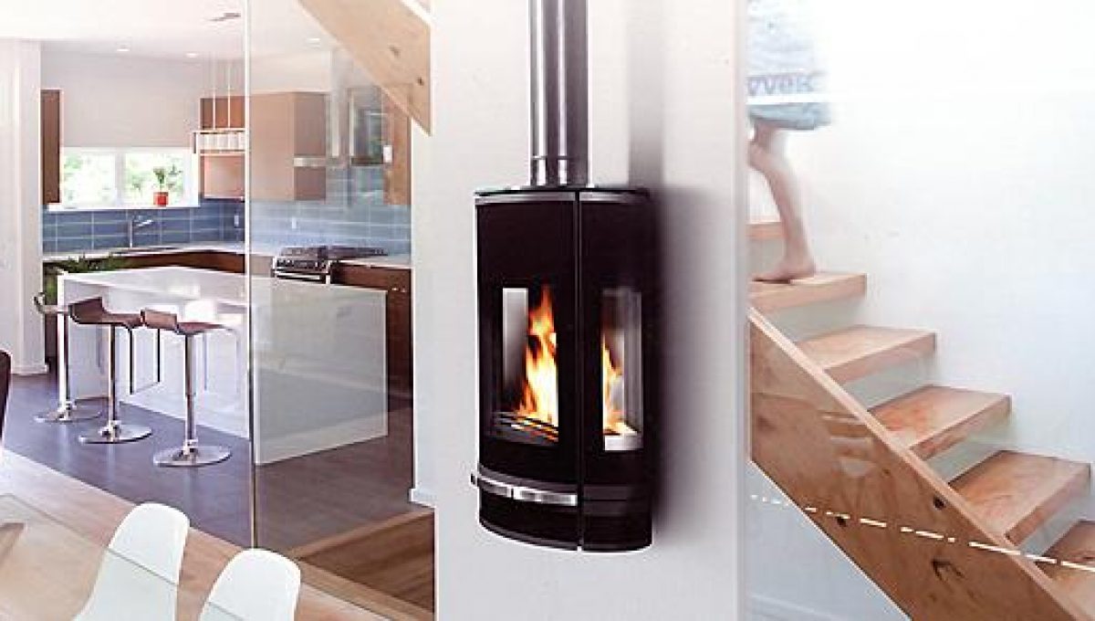 Poêle à Bois Suspendu Aspen Wall | Cheminées Viano