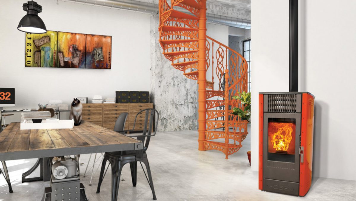 Poêle à granulés H7 Evolution Inox | Cheminées Viano