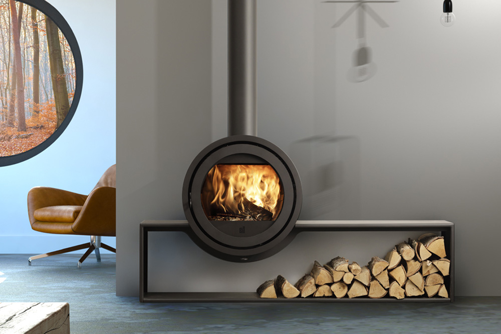 Poêle à bois Odin suspendu