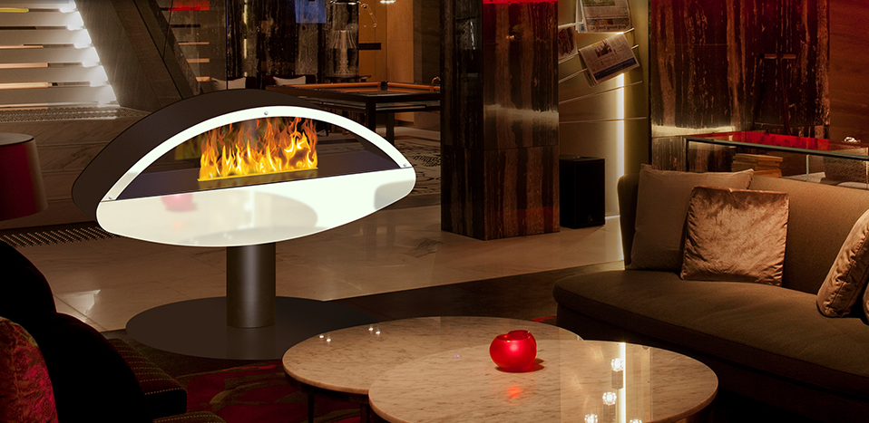 Cheminée Effet Flamme Eye Tunnel