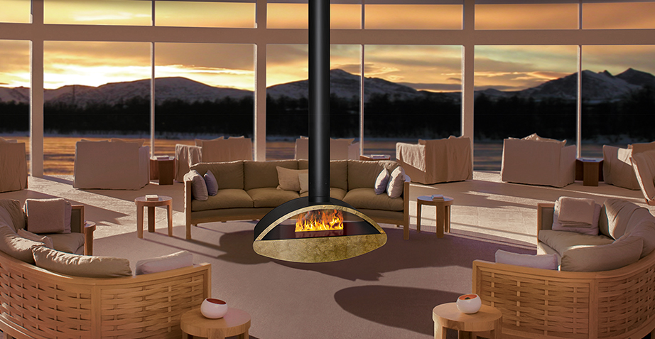 Cheminée Effet Flamme Eye Tunnel