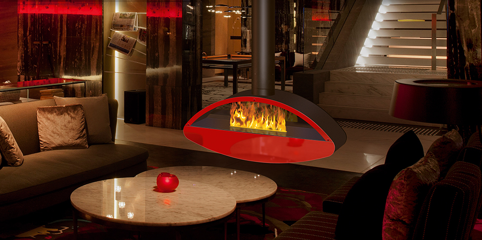 Cheminée Effet Flamme Eye Tunnel