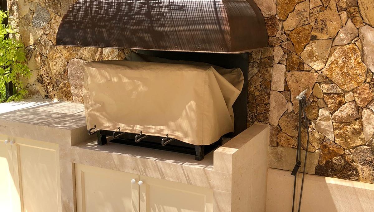 Installation d'un Barbecue sur-mesure à Mougins