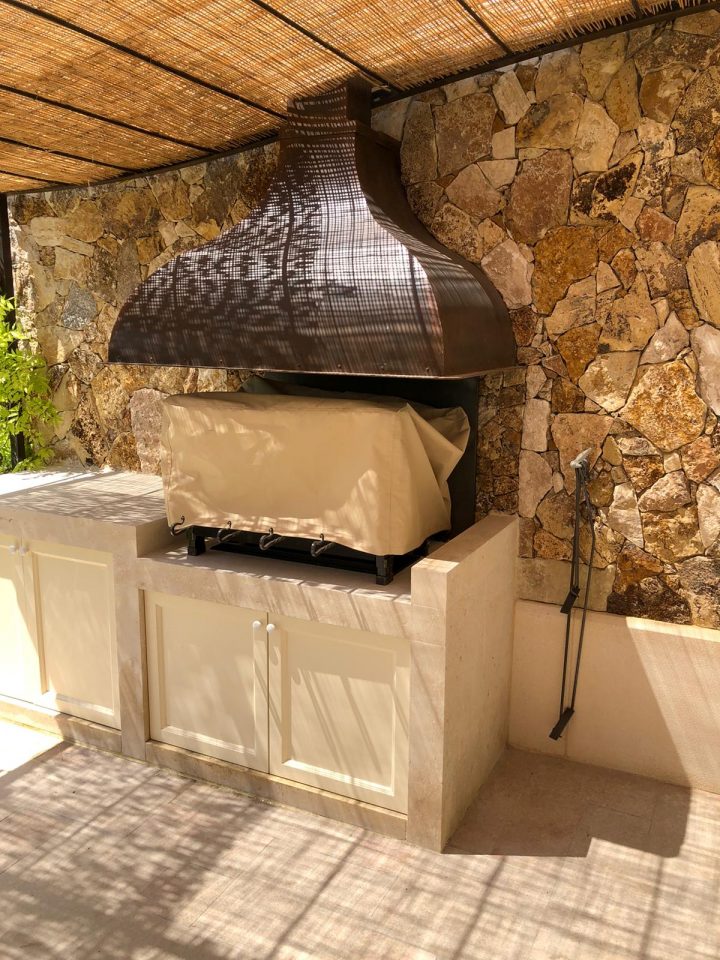 Installation d'un Barbecue sur-mesure à Mougins