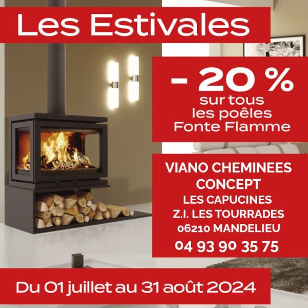 soldes fonte flamme