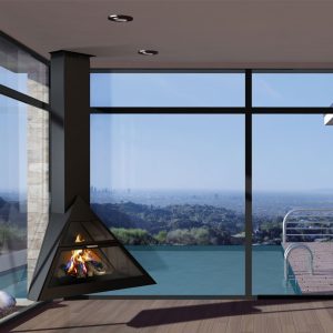 cheminée design soldes