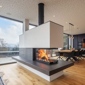 Insert 3 Faces UKA | Cheminées Viano