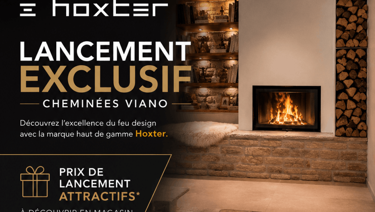 Lancement Exclusif Hoxter chez Cheminées Viano