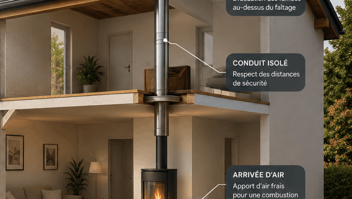 Installer un poêle sans conduit existant : est-ce possible ? Installer un poêle sans conduit existant : est-ce possible ?